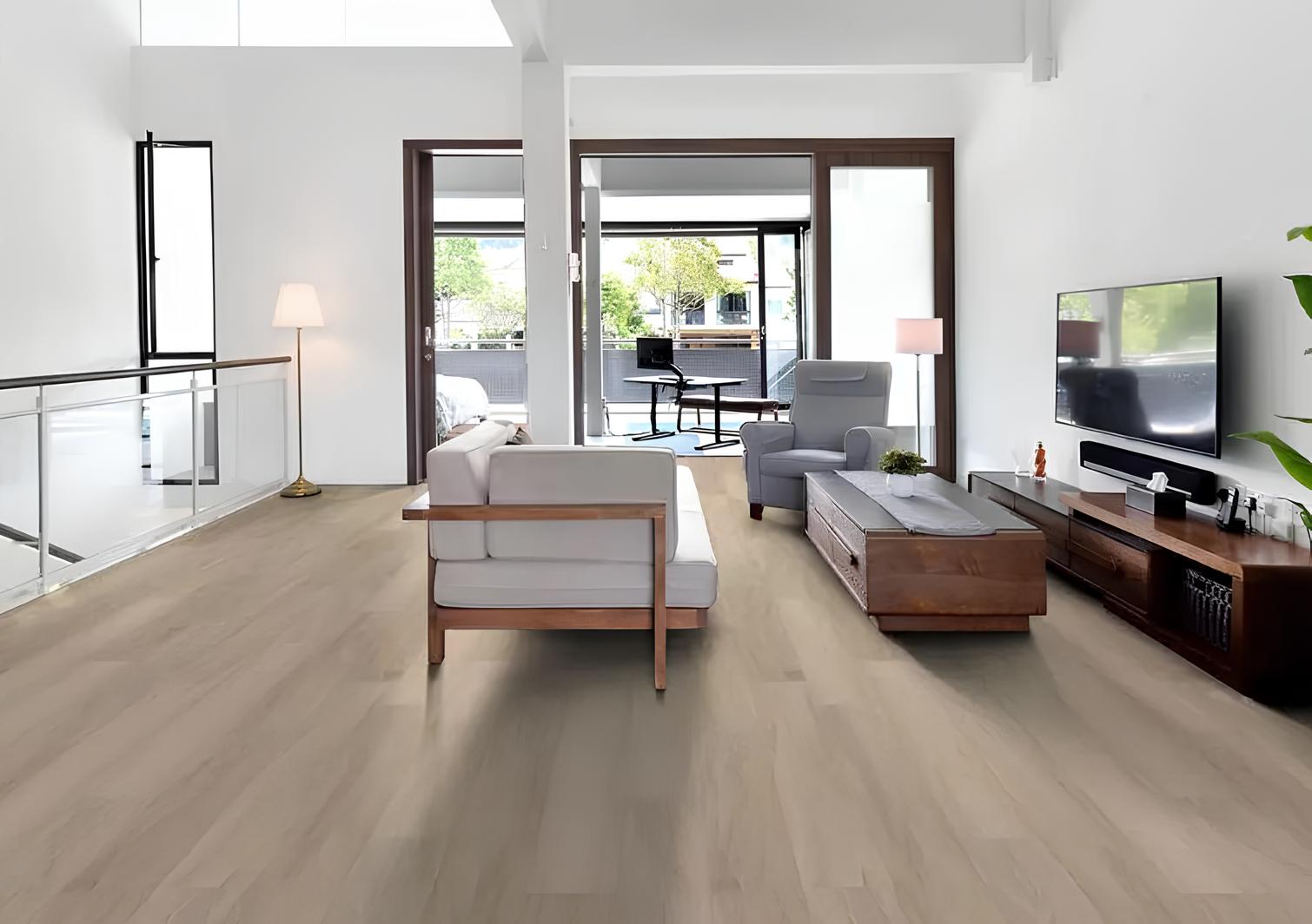 Vinyl plank flooring pricing comparison chart in Atlanta showing budget, mid-range and premium costs